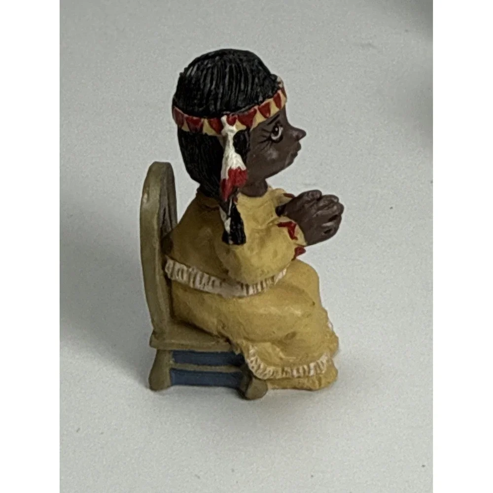Vintage Thanksgiving Mini Figures 